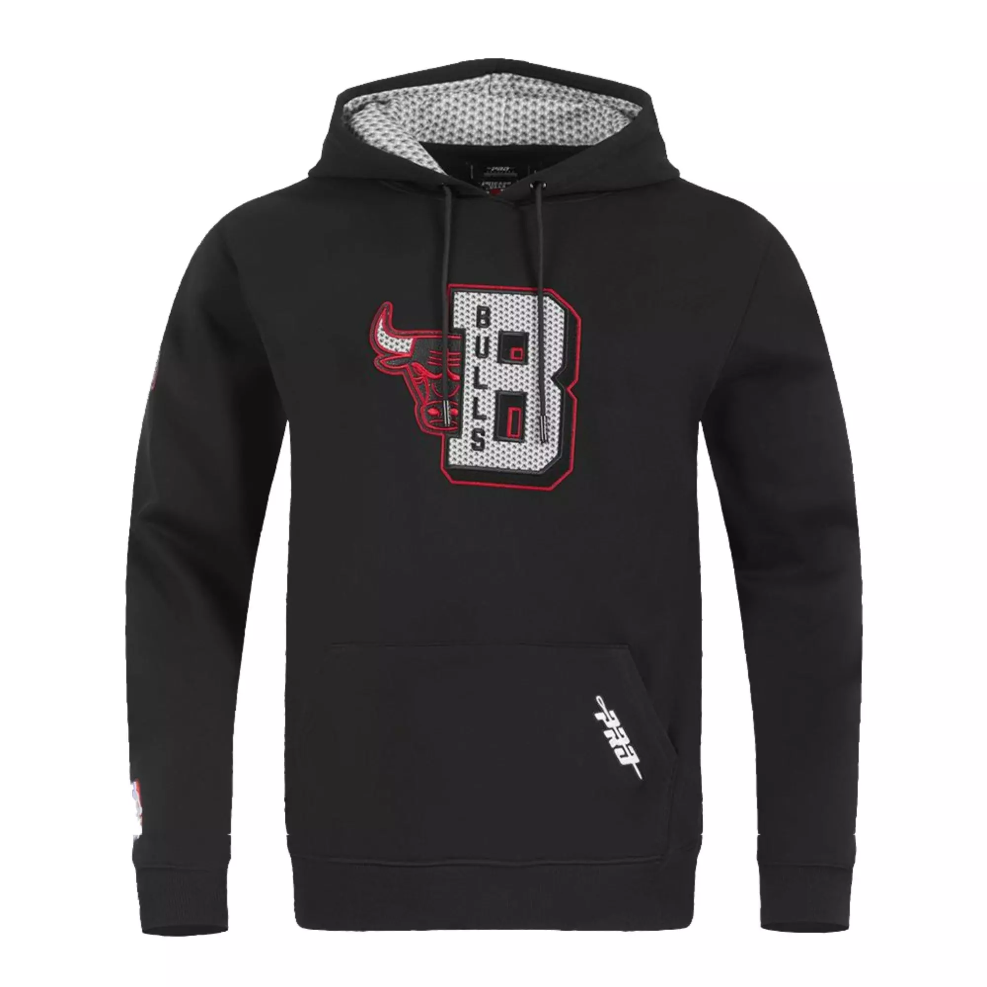 Pro Standard Men's Chicago Bulls Retro 3 Black Cement Hoodie